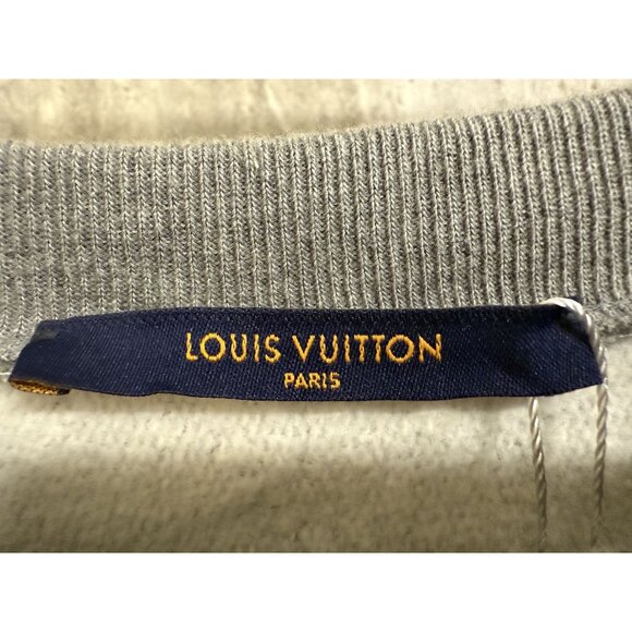 Louis Vuitton Gray Cotton Sweatshirt XXL Japan Exclusive - Picture 3 of 13